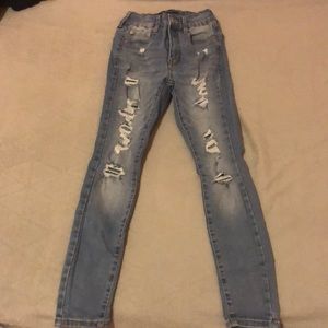 Super high rise Aeropostale jeans